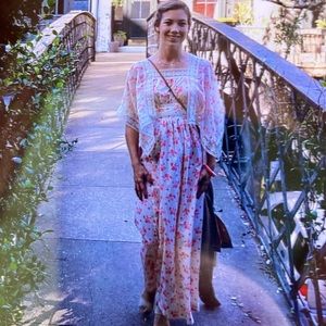 Vintage 70’s Romantic Dress S